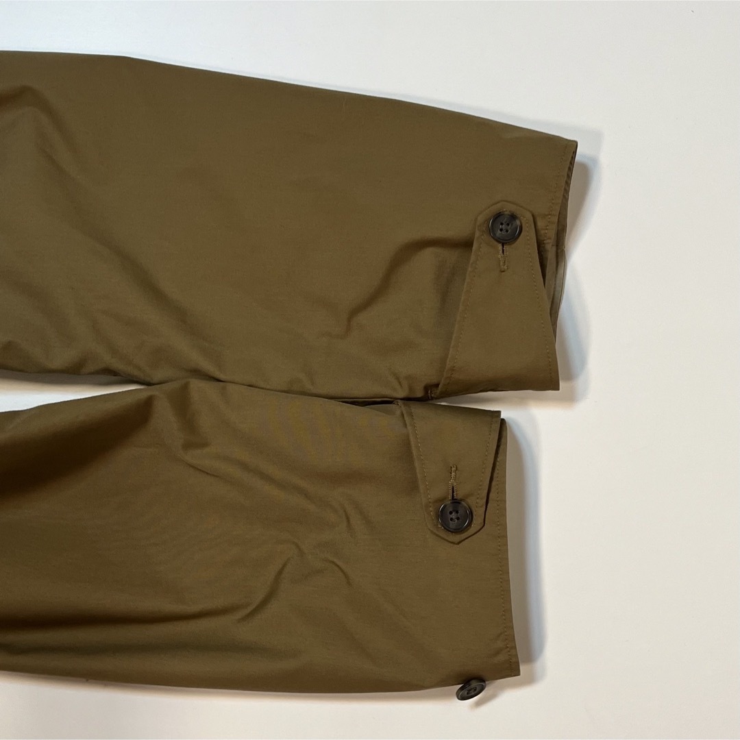 UNIQLO(ユニクロ)のユニクロ U フーデッドコート ブラウン Lサイズ メンズのジャケット/アウター(トレンチコート)の商品写真