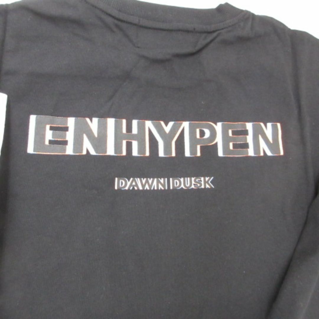 ENHYPEN(エンハイプン)の【タグ付き】ENHYPEN ロンT Lサイズ 黒 エンタメ/ホビーのタレントグッズ(アイドルグッズ)の商品写真