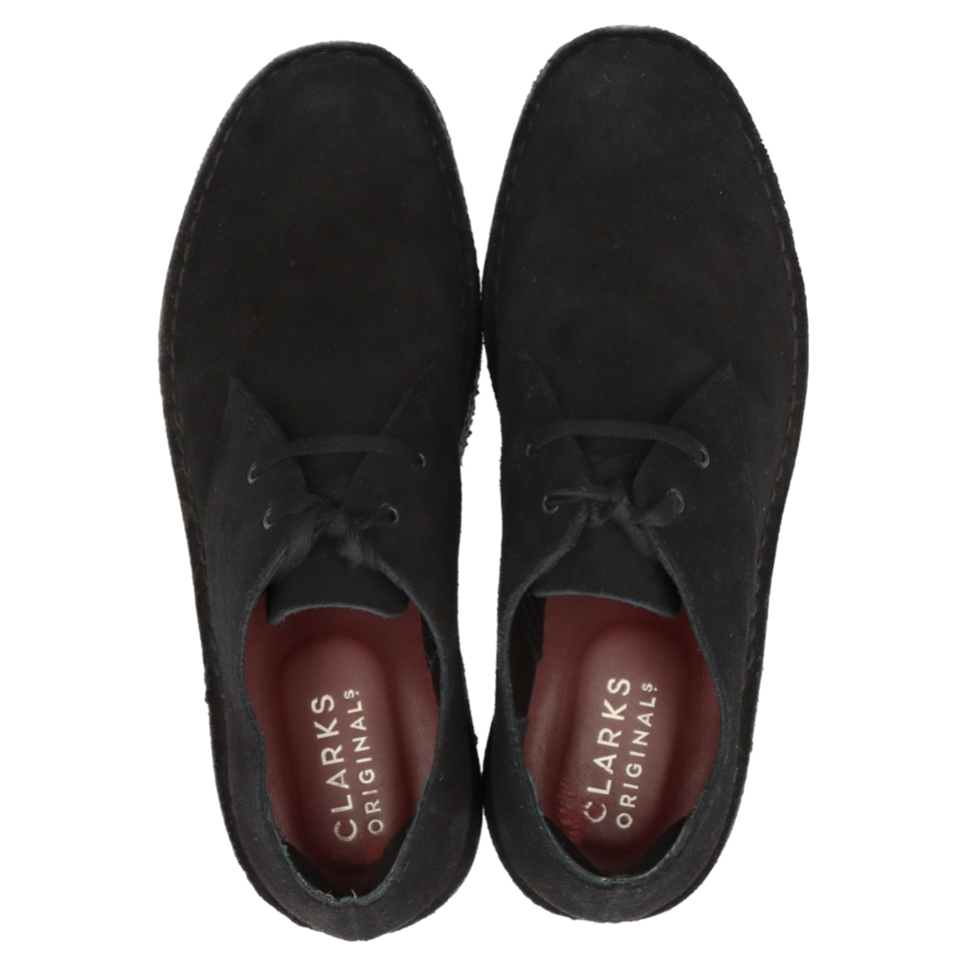 Clarks(クラークス)のClarks クラークス スウェード ローカットスニーカー ブラック 261568087100 メンズの靴/シューズ(スニーカー)の商品写真