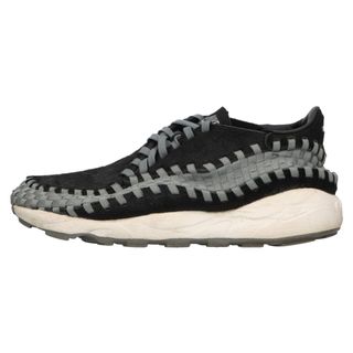 ナイキ(NIKE)のNIKE ナイキ WMNS AIR FOOTSCAPE WOVEN ウィメンズ エアフットスケープ ウーブン ローカットスニーカー グレー/ブラック US10/27cm FB1959-001(スニーカー)