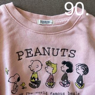 SNOOPY  キッズ　トレーナー　90(Tシャツ/カットソー)