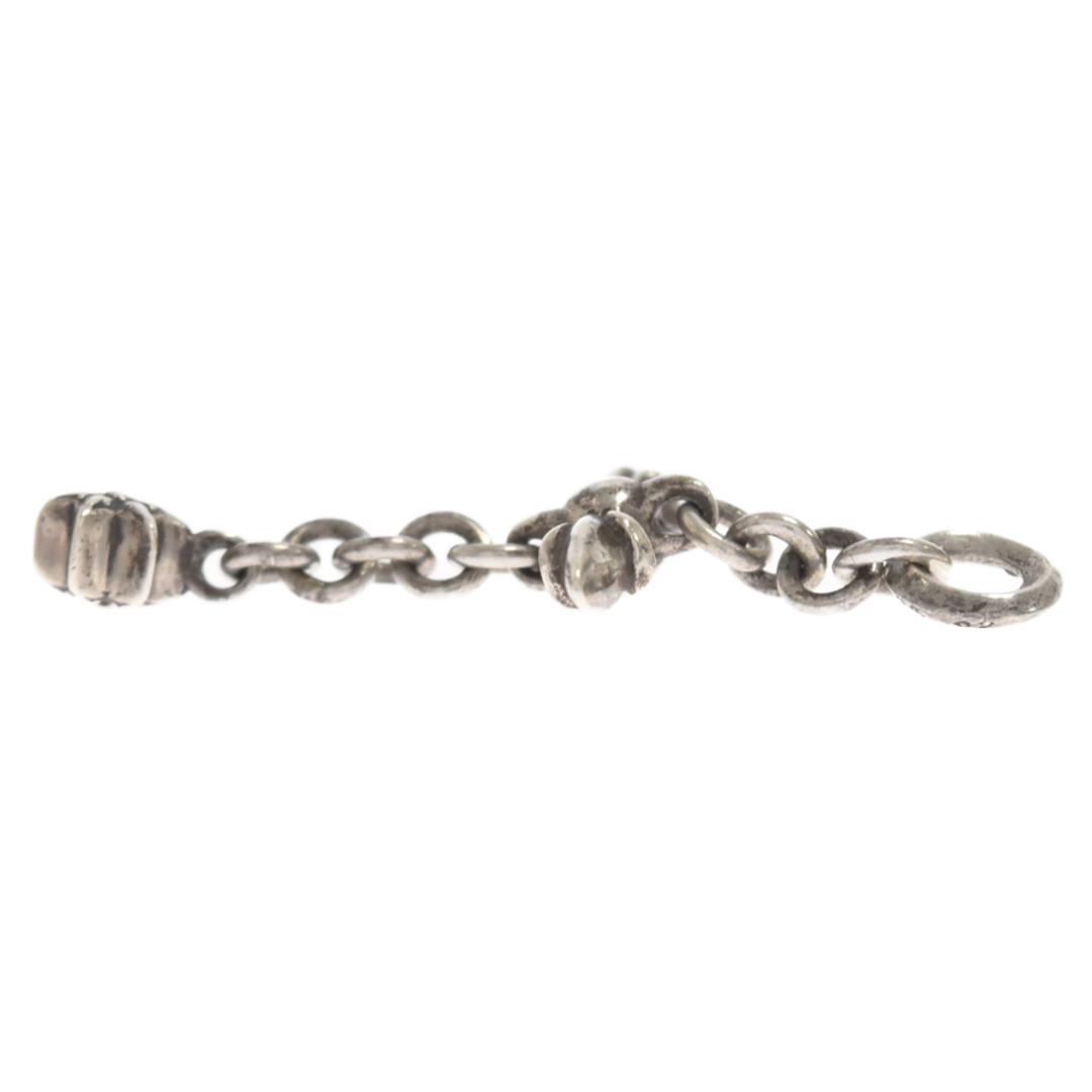 Chrome Hearts(クロムハーツ)のCHROME HEARTS クロムハーツ ROLY CROSS ローリークロス チャーム シルバーネックレストップ メンズのアクセサリー(ネックレス)の商品写真