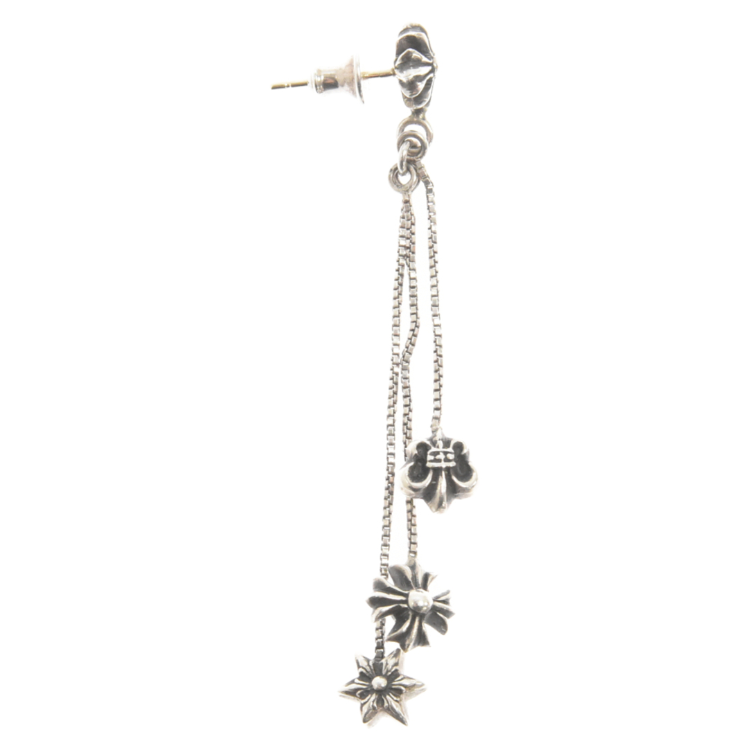 Chrome Hearts(クロムハーツ)のCHROME HEARTS クロムハーツ JOJO PST PLSBS R シルバーピアス 右耳用 メンズのアクセサリー(ピアス(片耳用))の商品写真