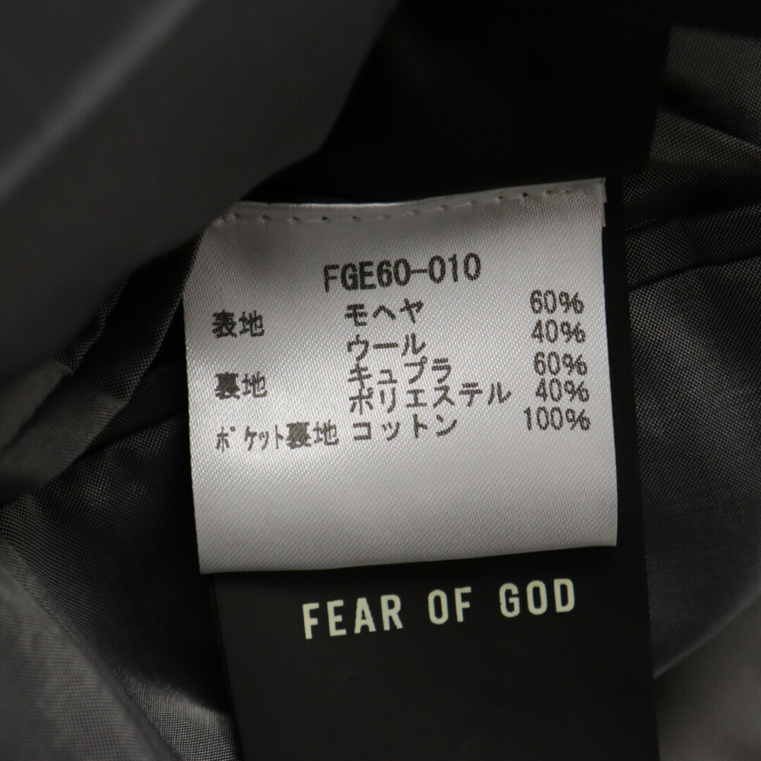 FEAR OF GOD(フィアオブゴッド)のFEAR OF GOD フィアオブゴッド ETERNAL BLAZER JACKET ノーカラーシングルブレスト テーラードジャケット グレー FGE60-010 メンズのジャケット/アウター(テーラードジャケット)の商品写真