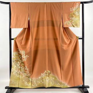 訪問着 身丈157.5cm 裄丈61.5cm 正絹 優品 【中古】(着物)