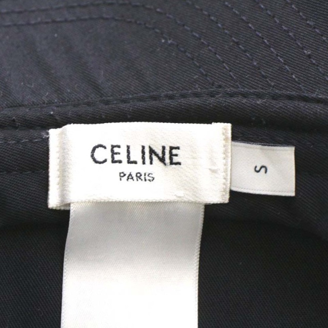 celine(セリーヌ)のセリーヌ ナンバー刺繍 メッシュキャップ 帽子 S 黒 白 2AUM5293R レディースの帽子(キャップ)の商品写真