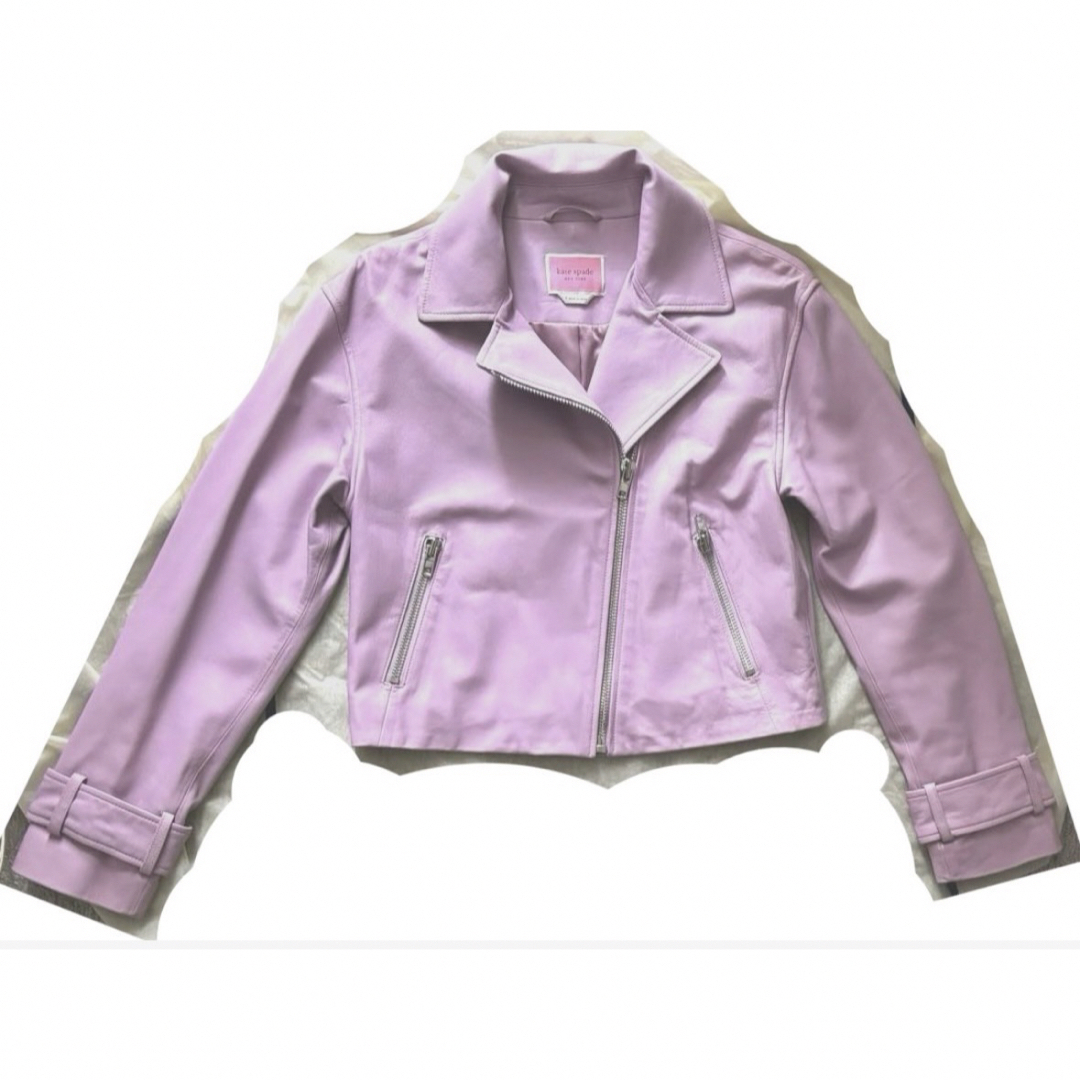 Kate Spade New York レザージャケット 革ジャン 本革 Kate Spade New York レザージャケット 革ジャン 本革