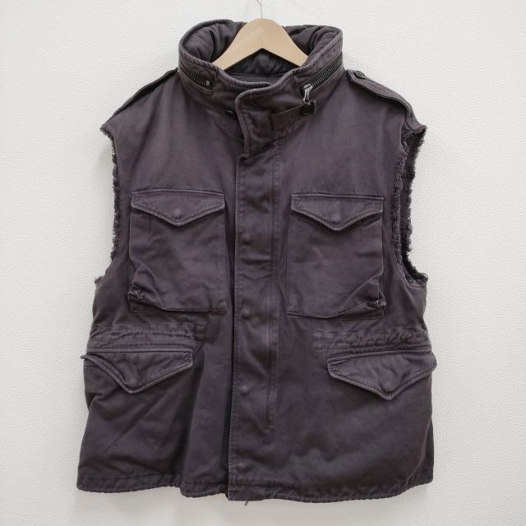 VISVIM(ヴィスヴィム)のVISVIM 新品 BICKLE VEST 定価220000円 0124105013010 サイズ3 ベスト 24SS ブラック メンズ ビズビム/ヴィズヴィム【中古】4-0419M♪ メンズのトップス(ベスト)の商品写真