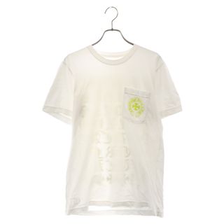 クロムハーツ(Chrome Hearts)のCHROME HEARTS クロムハーツ バック英字プリント 半袖Tシャツ ホワイト/イエロー(Tシャツ/カットソー(半袖/袖なし))