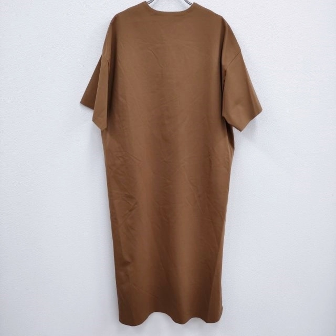 Graphpaper(グラフペーパー)のGraphpaper 新品 Compact Ponte Cut Off Dress GL203-60036B 定価35000円 ワンピース ブラウン レディース グラフペーパー【中古】4-0419S♪ レディースのワンピース(ロングワンピース/マキシワンピース)の商品写真