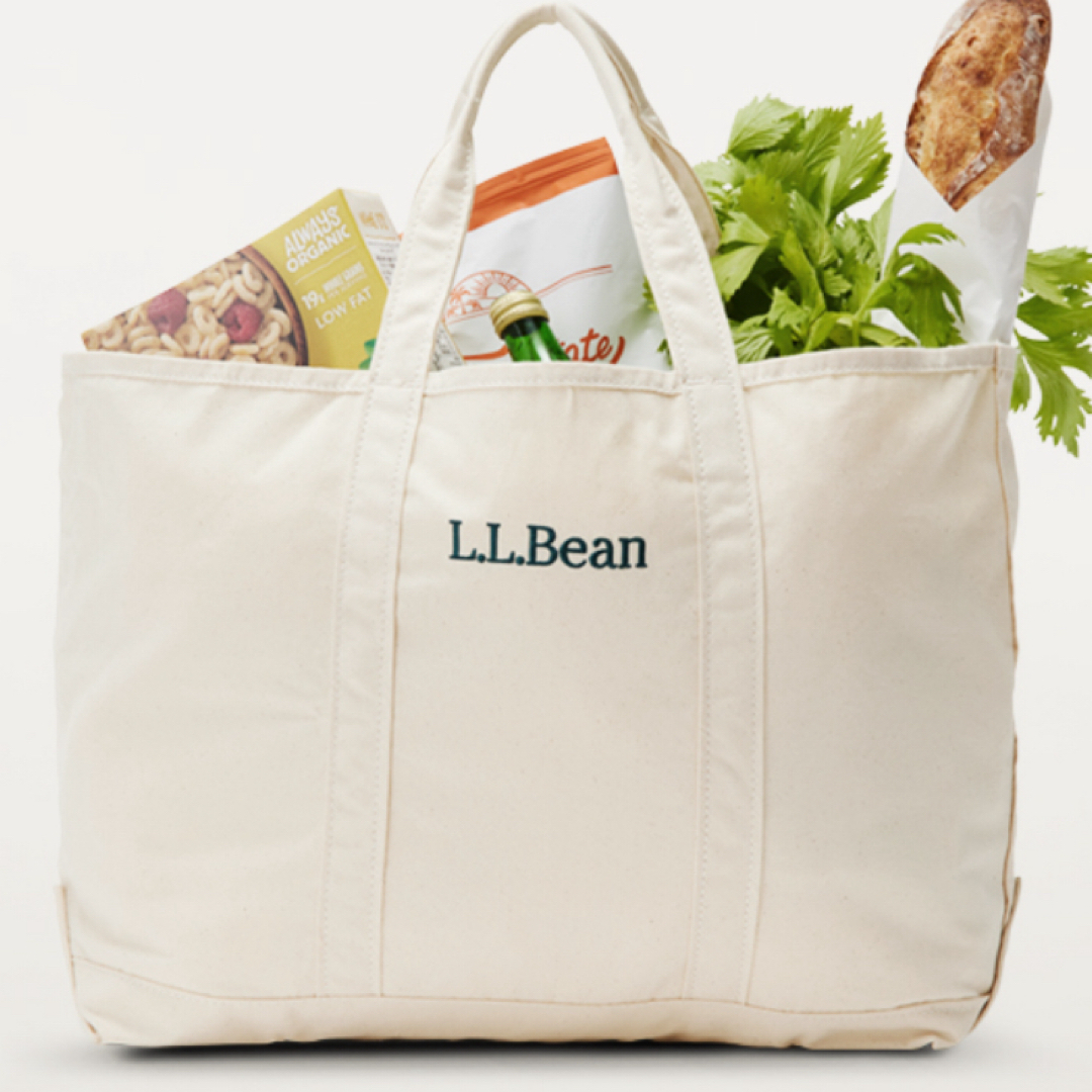 L.L.Bean(エルエルビーン)の【美品】L.LBeanロゴトートーバック レディースのバッグ(トートバッグ)の商品写真