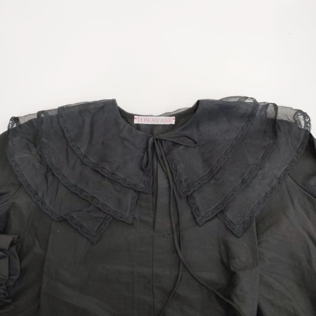TOWAVASE 新品 25-0023S Leavers Blouse 定価63800円 レース