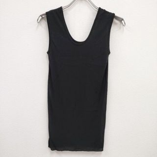 グラフペーパー(Graphpaper)のGraphpaper 新品 Narrow Rib tank Top GL211-70201B 定価7480円 タンクトップ ブラック レディース グラフペーパー【中古】4-0419S♪(タンクトップ)