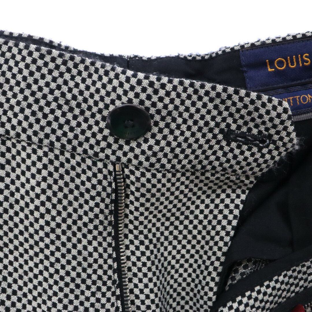 LOUIS VUITTON(ルイヴィトン)のLOUIS VUITTON ルイヴィトン 20AW ×NIGO Micro Damie Slacks RM202M XAK HJP23W ×ニゴー マイクロダミエ スラックス パンツ ベージュ メンズのパンツ(その他)の商品写真