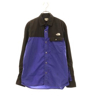 ザノースフェイス(THE NORTH FACE)のTHE NORTH FACE ザノースフェイス L/S Nuptse Shirt ロングスリーブ ヌプシシャツ ブルー NR11961(シャツ)