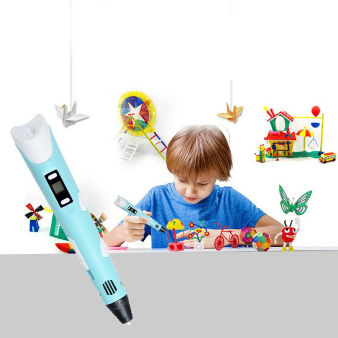 3Dペン用フィラメント20色セット（5m×20本）知育玩具　色はランダムです エンタメ/ホビーのアート用品(その他)の商品写真