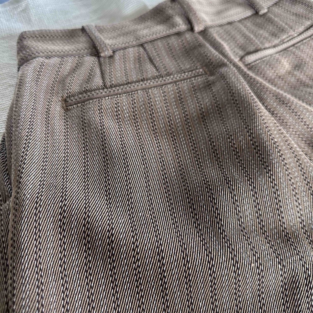 TODAYFUL(トゥデイフル)のTODAYFUL Stripe Jacquard Trousers  36 美品 レディースのパンツ(カジュアルパンツ)の商品写真