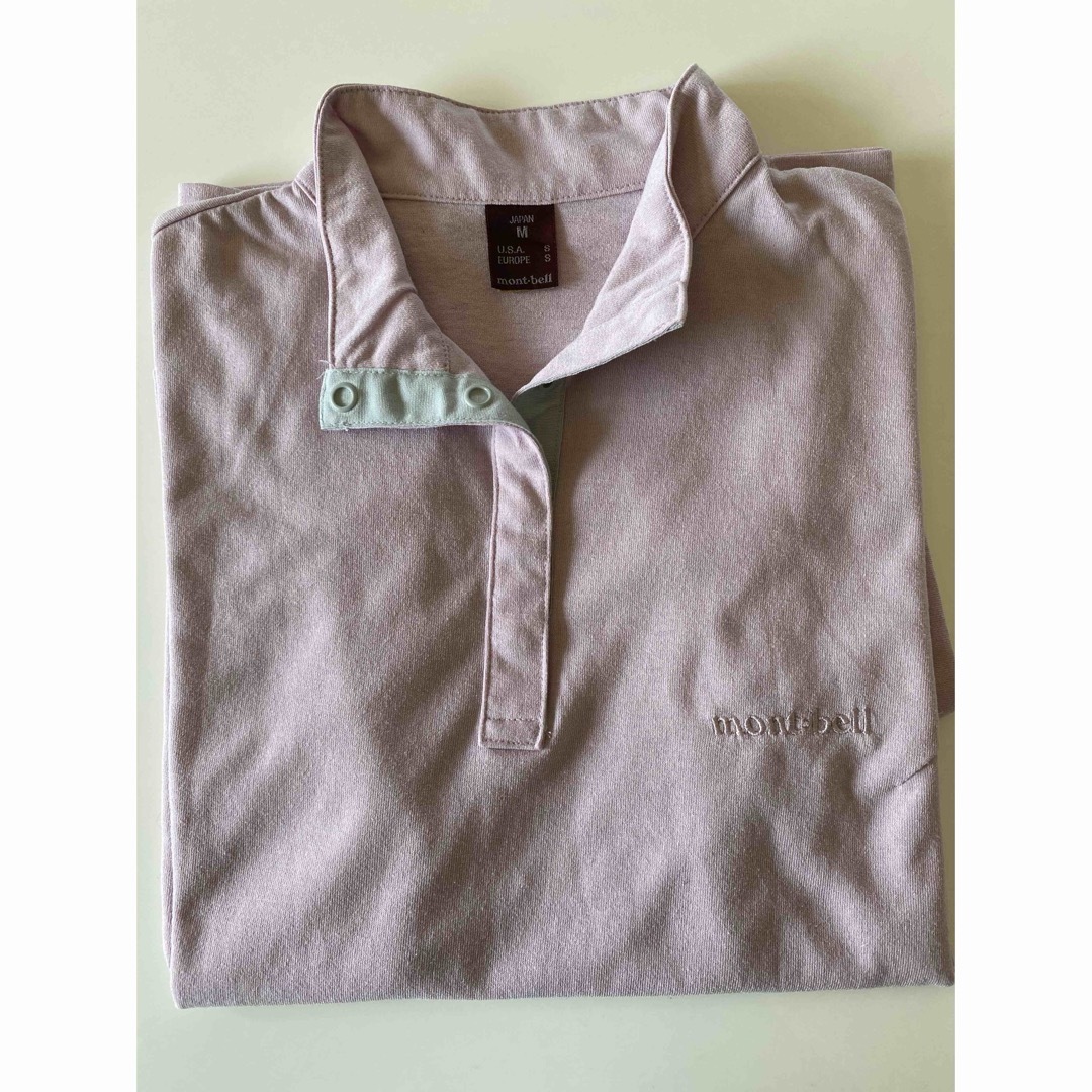 mont bell(モンベル)のモンベル　ポロシャツ　テイシャツ レディースのトップス(Tシャツ(半袖/袖なし))の商品写真