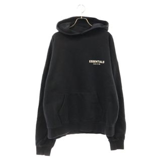 FOG Essentials エフオージー エッセンシャルズ PULLOVER HOODIE ロゴプリント プルオーバー スウェット パーカー ブラック(パーカー)