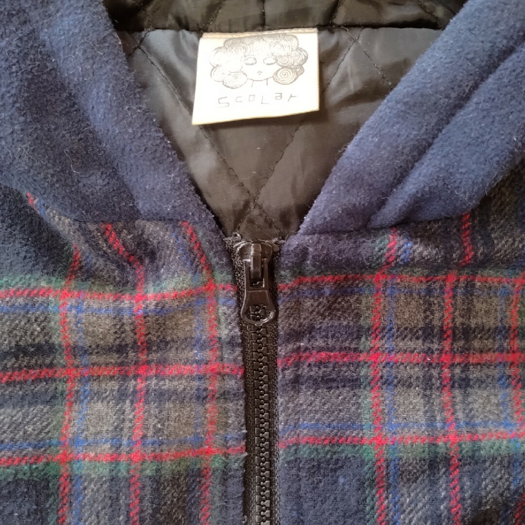 ScoLar(スカラー)のスカラー　チェック柄コート レディースのジャケット/アウター(ロングコート)の商品写真