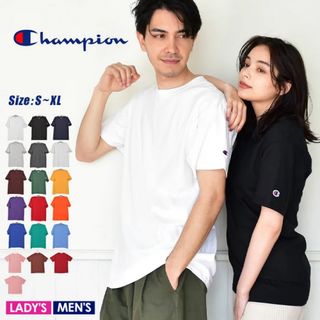 チャンピオン(Champion)のチャンピオン Tシャツ 半袖 CHAMPION ADULT ネイビー(Tシャツ(半袖/袖なし))