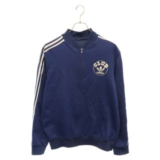 アディダス(adidas)のadidas アディダス 70～80S VINTAGE ヴィンテージ CLUBワッペン ジップアップ トラックジャケット ブルー(フライトジャケット)