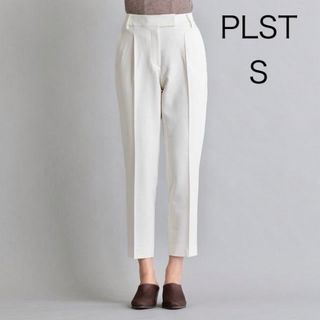 PLST「PLUS STYLE テーパードパンツ（ウォームリザーブ)」Sサイズ