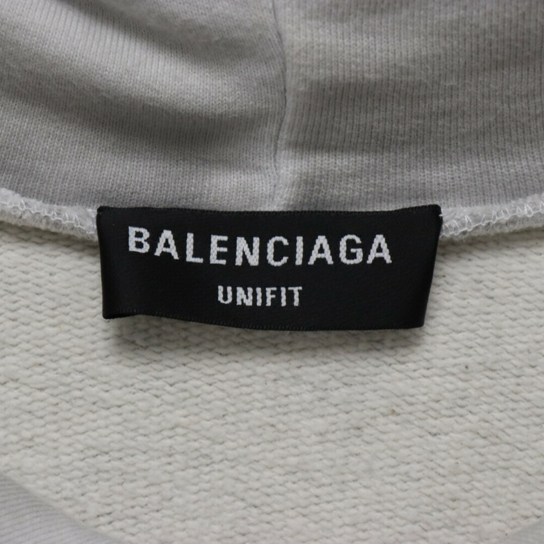 Balenciaga(バレンシアガ)のBALENCIAGA バレンシアガ 22AW Upside Down Hoodie アップサイドダウン フロントデザイン プルオーバー スウェット パーカー 698156 TMVD1 メンズのトップス(パーカー)の商品写真