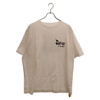 ユニフォームエクスペリメント(uniform experiment)のUNIFORM EXPERIMENT ユニフォームエクスペリメント ×FRAGMENT DESIGN JAZZY JAY / JAZZY 5 WIDE TEE フラグメントデザイン バック ロゴ プリント 半袖カットソー Tシャツ ホワイト UE‐230004(Tシャツ/カットソー(半袖/袖なし))