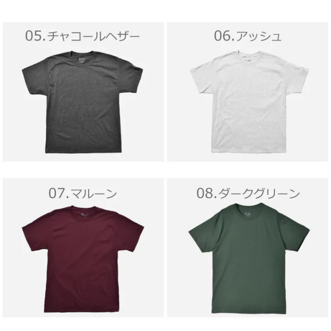 Champion(チャンピオン)のチャンピオン Tシャツ 半袖 CHAMPION ADULT アッシュ レディースのトップス(Tシャツ(半袖/袖なし))の商品写真