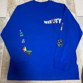 未使用 美品 ビンテージ 長袖 Tシャツ ソニックザヘッジホッグ ロンT  3L(Tシャツ/カットソー(半袖/袖なし))