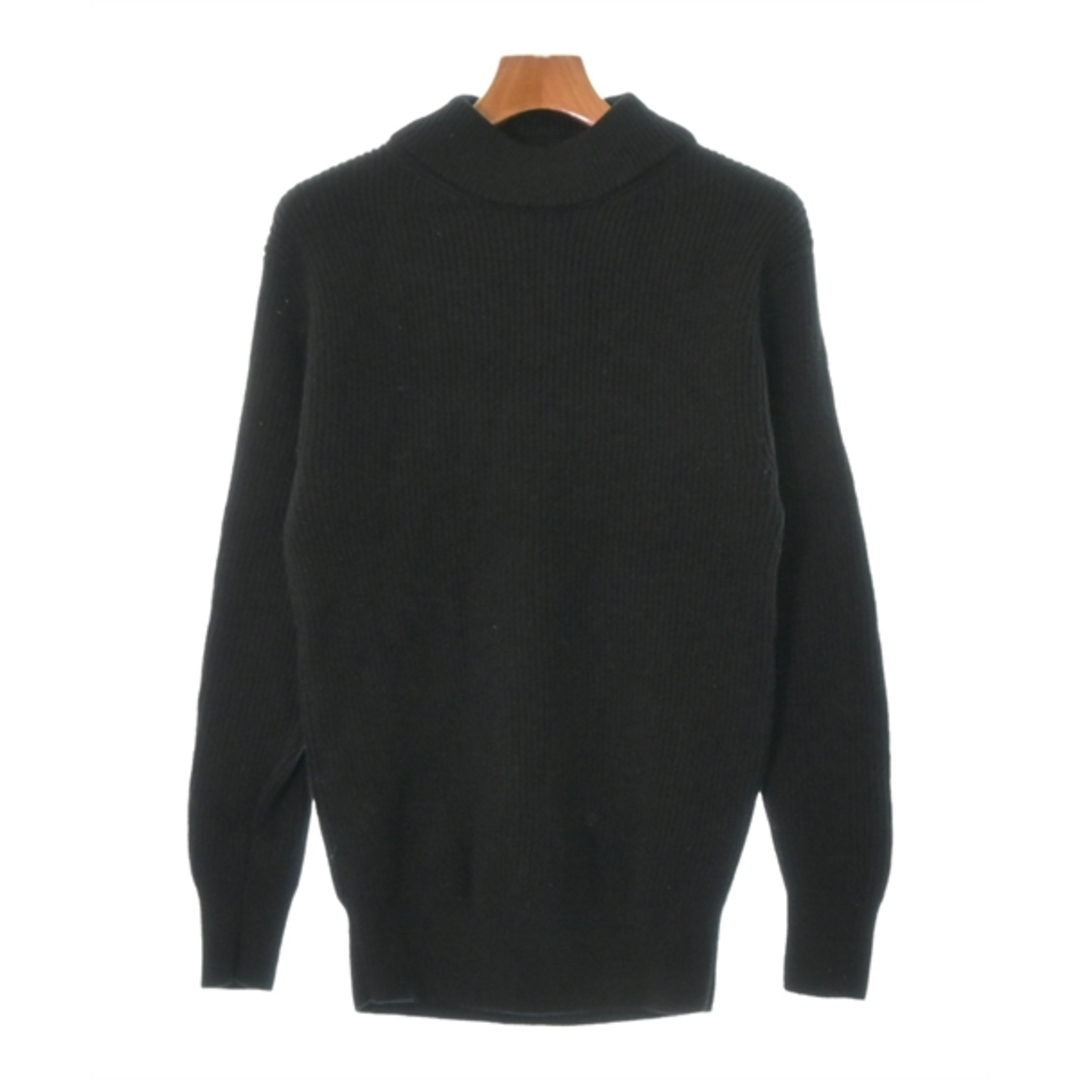 Jil Sander(ジルサンダー)のJIL SANDER ジルサンダー ニット・セーター 46(L位) 黒 【古着】【中古】 メンズのトップス(ニット/セーター)の商品写真