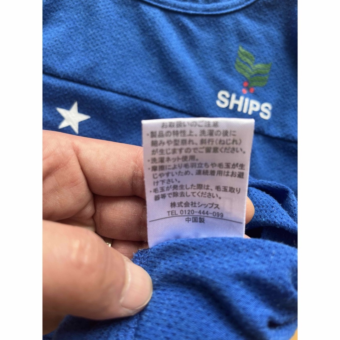 SHIPS KIDS(シップスキッズ)のシップス アスレタ　Tシャツ③　130 キッズ/ベビー/マタニティのキッズ服男の子用(90cm~)(Tシャツ/カットソー)の商品写真