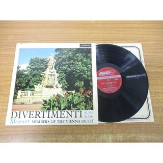 ▲01)【同梱不可】英 LONDON/モーツアルト/ウィーン八重奏団/ディヴェルティメントニ長調/LPレコード/UK盤/英盤/CS6467/クラシック/A(その他)