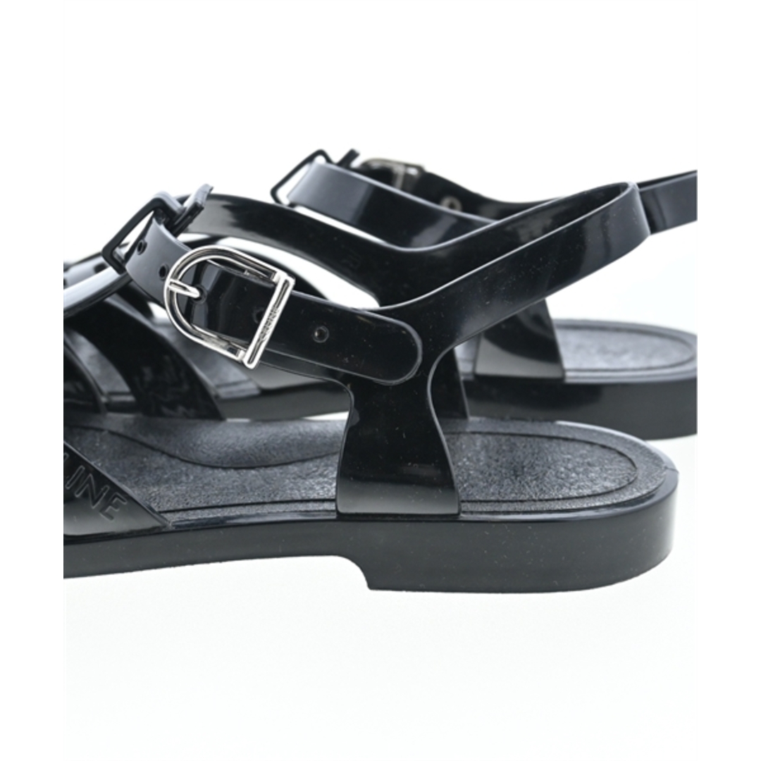 celine(セリーヌ)のCELINE セリーヌ サンダル EU40(26.5cm位) 黒 【古着】【中古】 レディースの靴/シューズ(サンダル)の商品写真