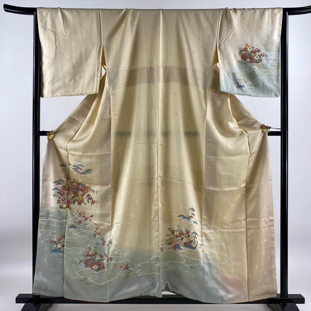 訪問着 身丈159.5cm 裄丈66.5cm 正絹 優品 【中古】 レディースの水着/浴衣(着物)の商品写真