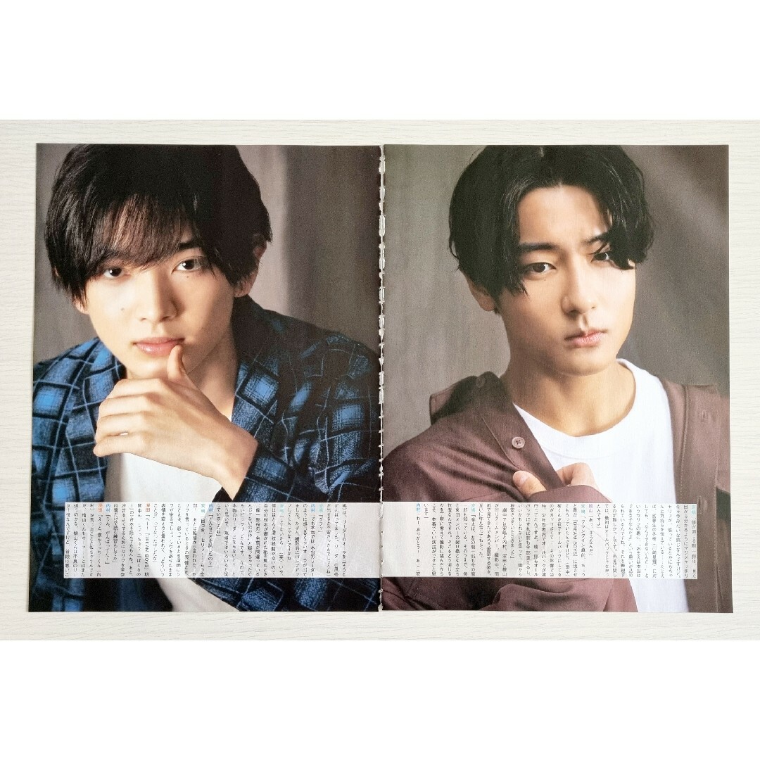 FLIX　2022年4月号　安嶋秀生　内村颯太　深田竜生　檜山光成　切り抜き エンタメ/ホビーの雑誌(アート/エンタメ/ホビー)の商品写真