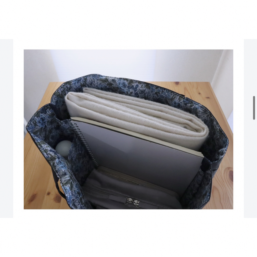 LAURA ASHLEY(ローラアシュレイ)のローラ アシュレイ リボン付きマナーBAG レディースのバッグ(トートバッグ)の商品写真
