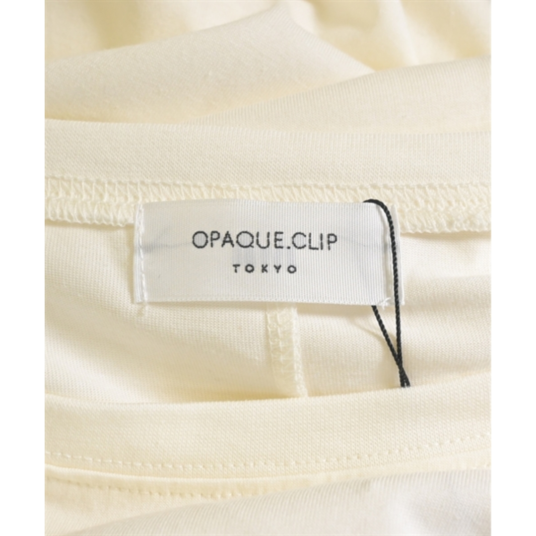 OPAQUE.CLIP(オペークドットクリップ)のOPAQUE.CLIP ワンピース 38(M位) アイボリー 【古着】【中古】 レディースのワンピース(ひざ丈ワンピース)の商品写真