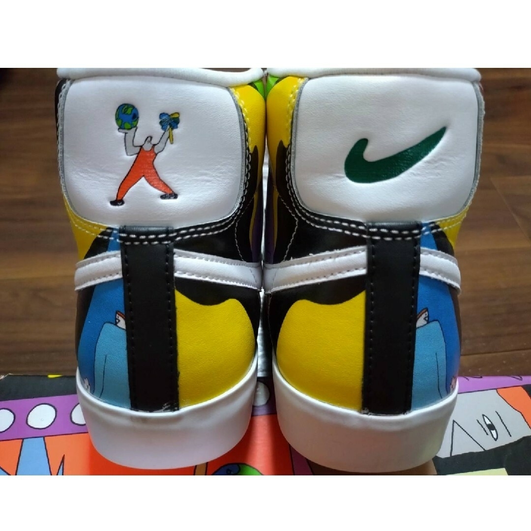 NIKE(ナイキ)のRUOHAN WANG × NIKE BLAZER MID FLYLEATHER メンズの靴/シューズ(スニーカー)の商品写真
