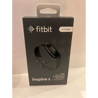 【新品】fitbit inspire 3 黒　ブラック(腕時計(デジタル))