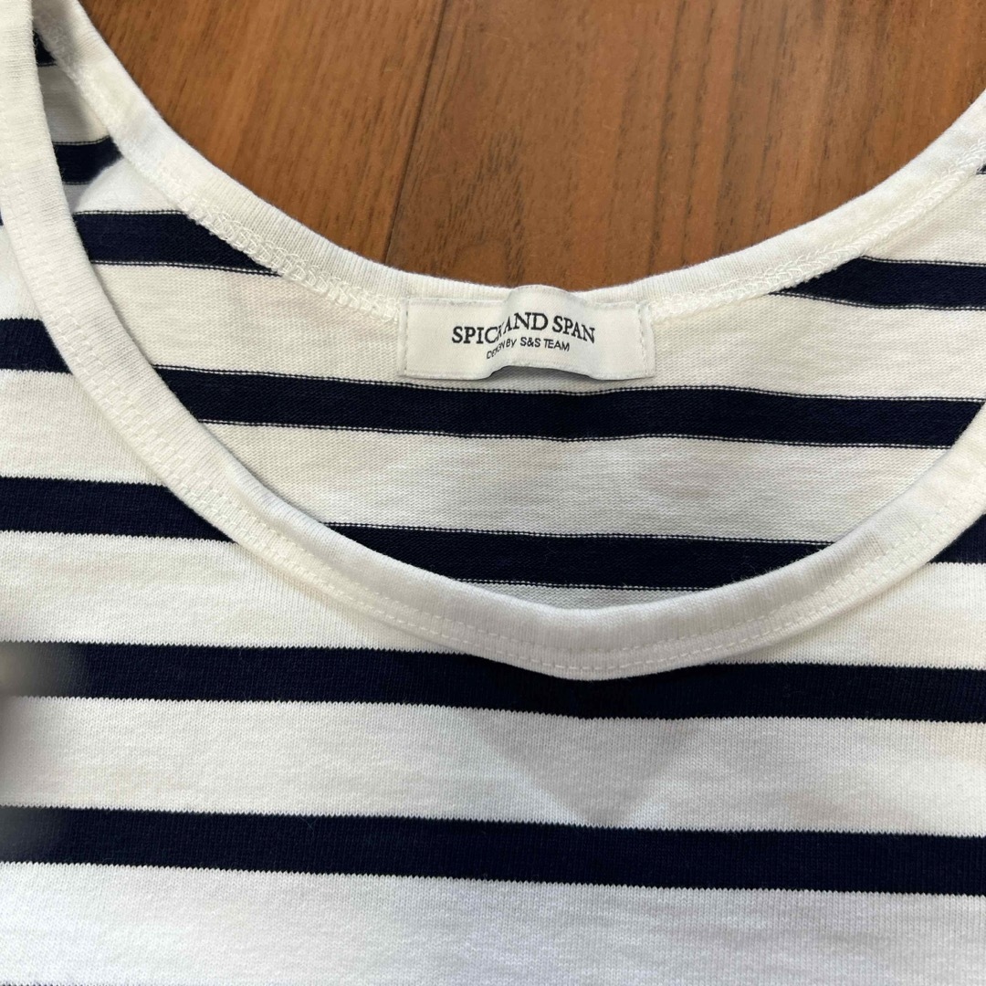 Spick & Span(スピックアンドスパン)のspick&span ボーダーカットソー メンズのトップス(Tシャツ/カットソー(半袖/袖なし))の商品写真