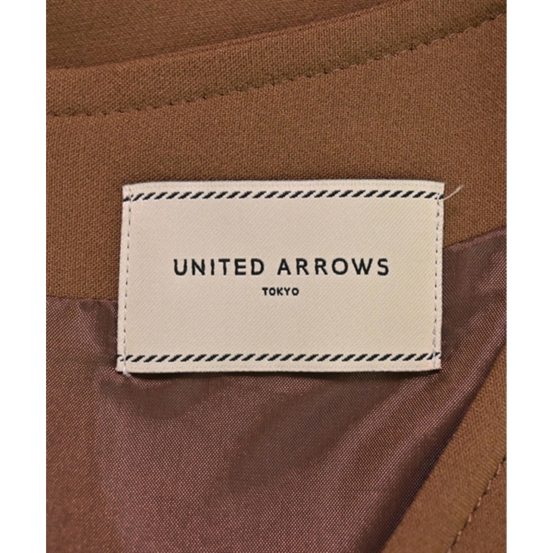 UNITED ARROWS(ユナイテッドアローズ)のUNITED ARROWS ユナイテッドアローズ ワンピース 38(M位) 茶 【古着】【中古】 レディースのワンピース(ひざ丈ワンピース)の商品写真