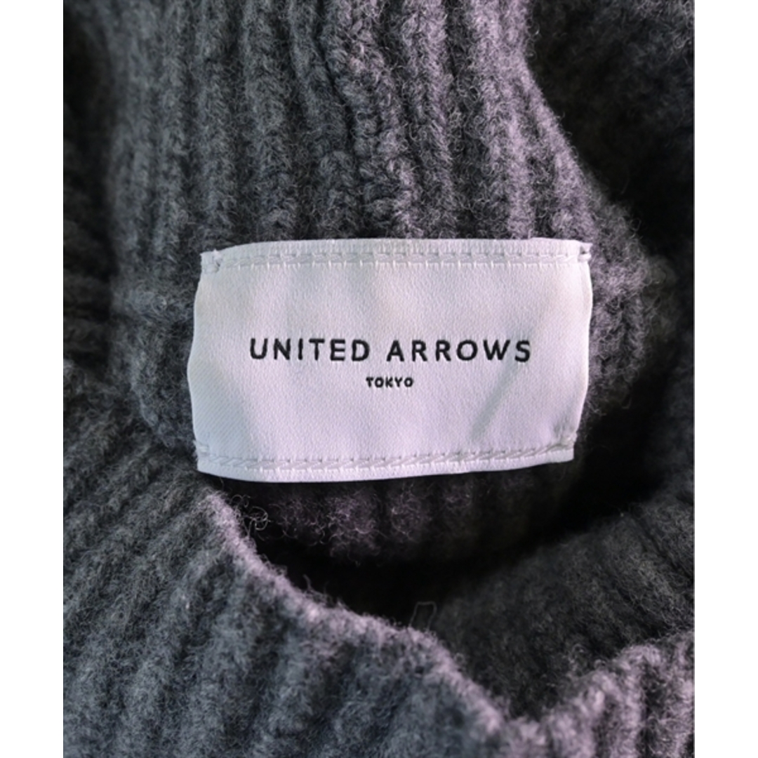 UNITED ARROWS(ユナイテッドアローズ)のUNITED ARROWS ユナイテッドアローズ ワンピース F グレー 【古着】【中古】 レディースのワンピース(ひざ丈ワンピース)の商品写真