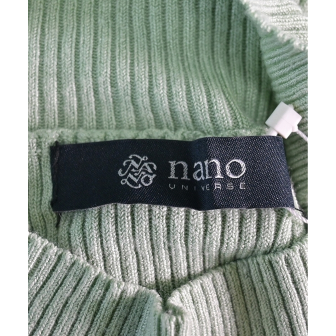 nano UNIVERSE ナノユニバース ワンピース F 緑 【古着】【中古】 レディースのワンピース(ひざ丈ワンピース)の商品写真