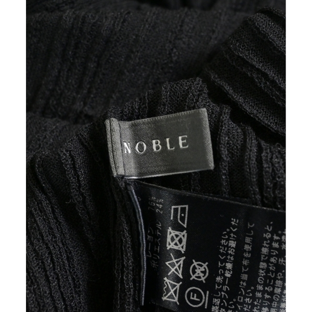 Noble(ノーブル)のNOBLE ノーブル ニット・セーター F 黒 【古着】【中古】 レディースのトップス(ニット/セーター)の商品写真