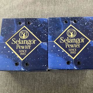 SelangorPewter コップ 2個(グラス/カップ)