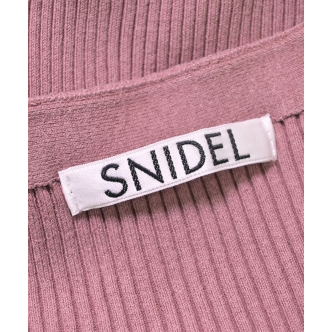 SNIDEL(スナイデル)のSNIDEL スナイデル ニット・セーター ONE ピンク 【古着】【中古】 レディースのトップス(ニット/セーター)の商品写真