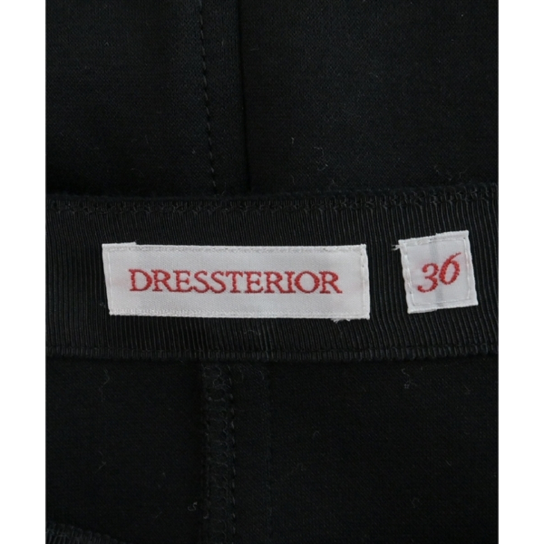 DRESSTERIOR(ドレステリア)のDRESSTERIOR ドレステリア ロング・マキシ丈スカート 36(S位) 黒 【古着】【中古】 レディースのスカート(ロングスカート)の商品写真