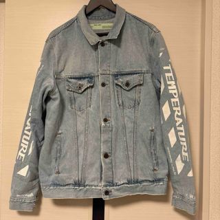 OFF-WHITE - OFF- WHITE デニム ジャケット　オフホワイト  デニム ジャケット